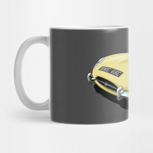 Jaguar e-type roadster Mug